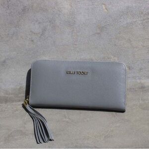 NWT KELLY TOOKE Wallet - Large (Gray)